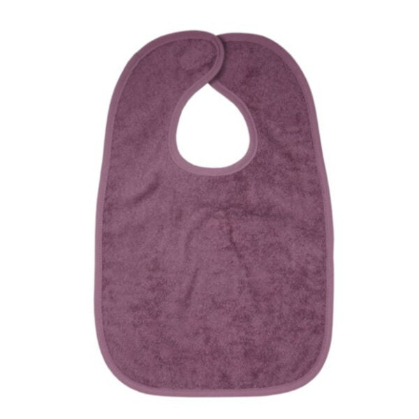 Wörner Klettlätzchen Uni Mauve 30 x 45 cm