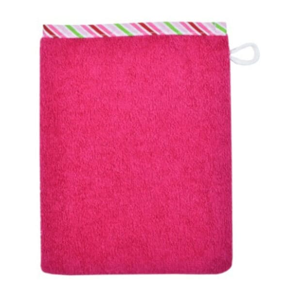 Wörner Waschlappen Uni Beere 15 x 21 cm