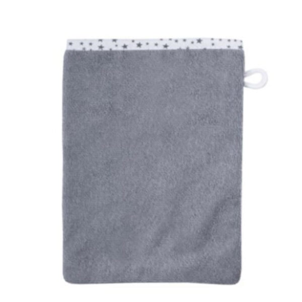 Wörner Waschlappen Uni Dunkelgrau 15 x 21 cm