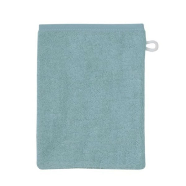 Wörner Waschlappen Uni Eisblau 15 x 21 cm