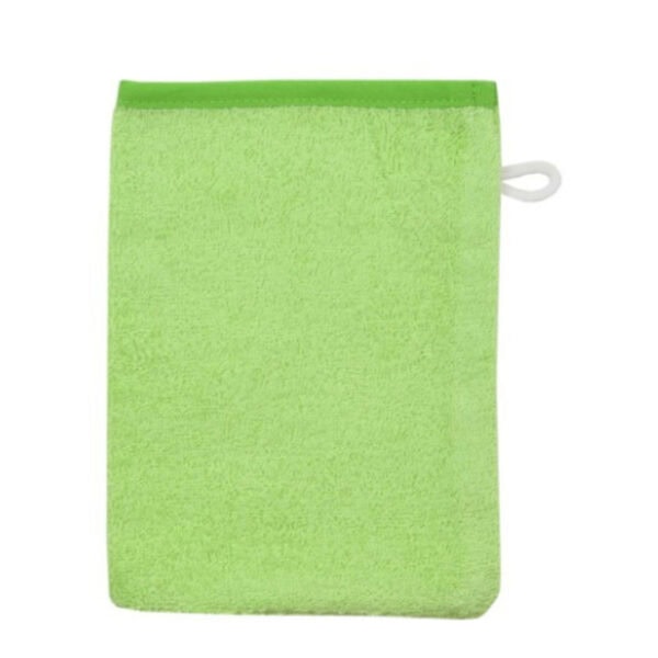 Wörner Waschlappen Uni Limone 15 x 21 cm