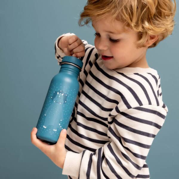 Trinkflasche 350 ml Mr. Triceratops von Trixie Baby mit Kind