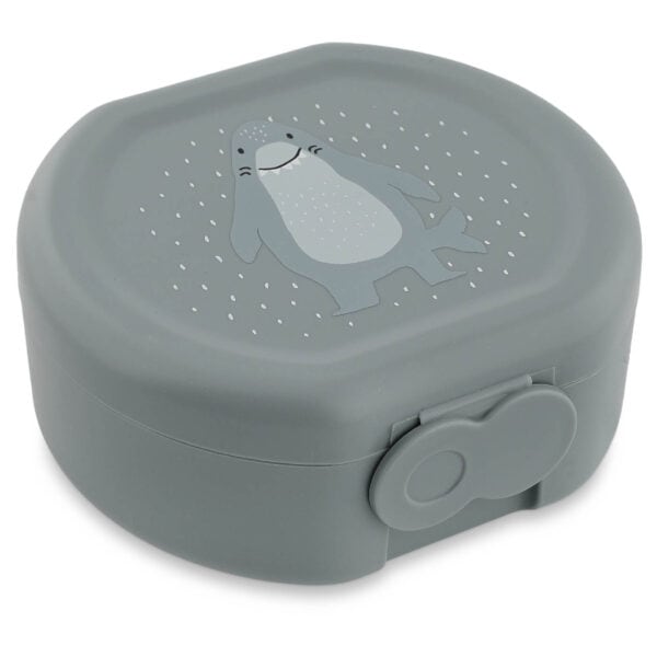 Snackbox mit Clip 2er Mr. Shark von Trixie Baby seitlich