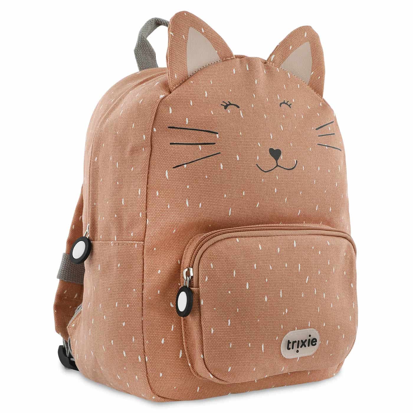 Kindergartenrucksack Mrs. Cat von Trixie Baby seitliche Ansicht