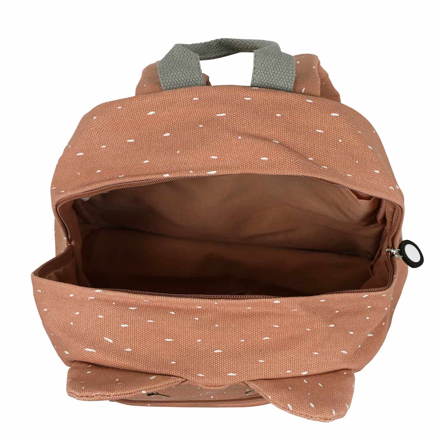 Kindergartenrucksack Mrs. Cat von Trixie Baby geöffnet