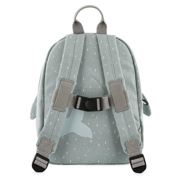 Kindergartenrucksack Mr. Shark von Trixie Baby von der Rückseite