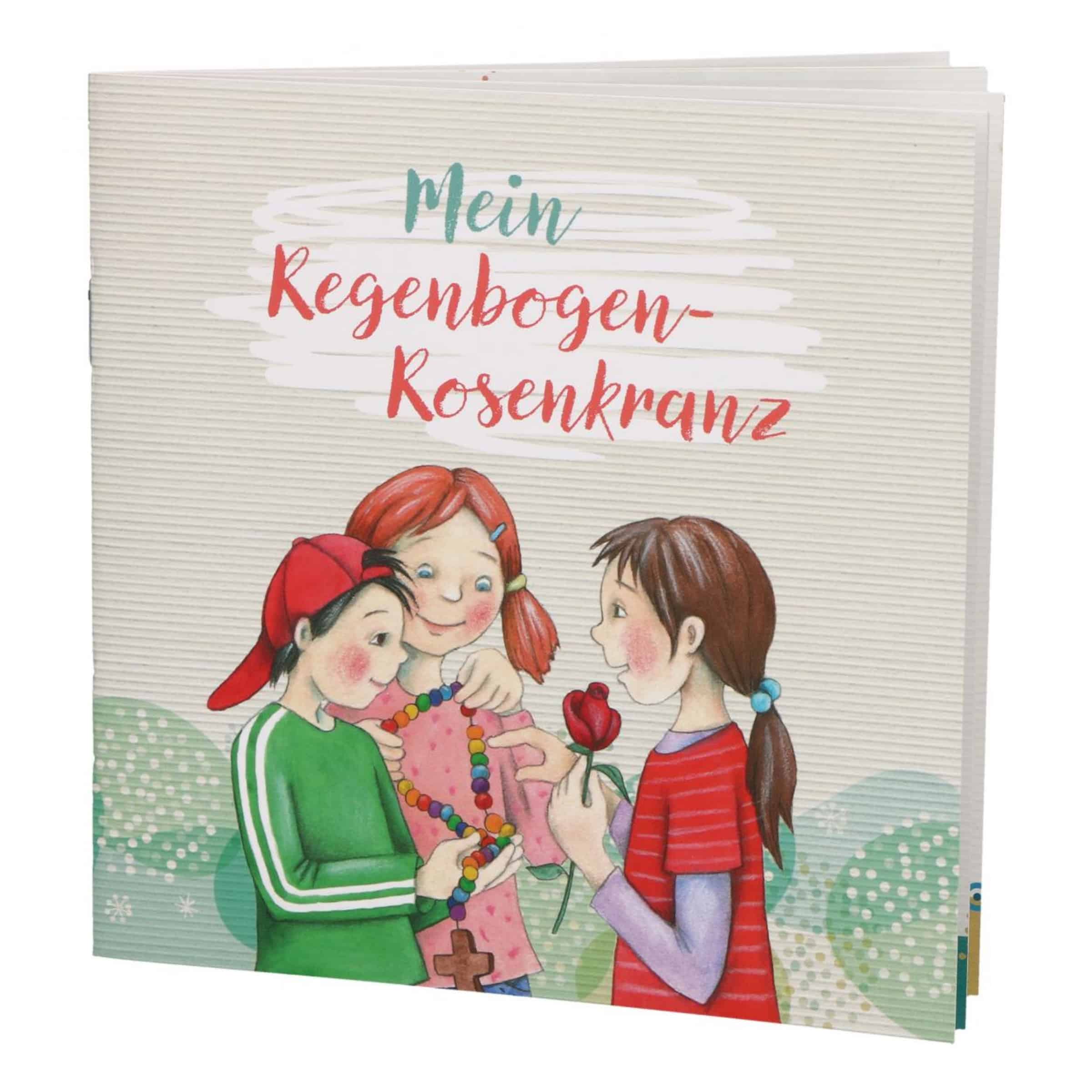 Geschenkset - Mein Regenbogen Rosenkranz Buch