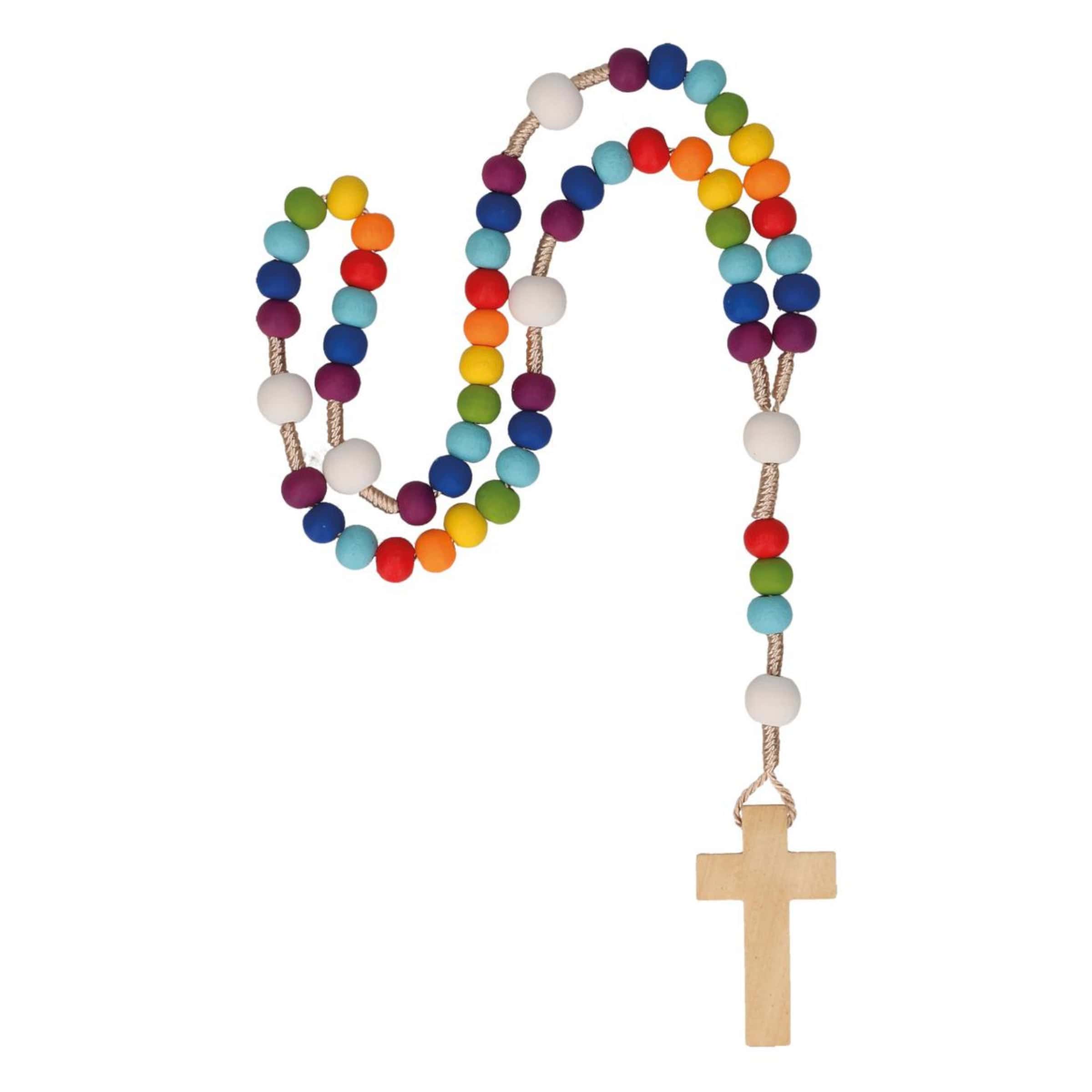 Geschenkset - Regenbogen Rosenkranz