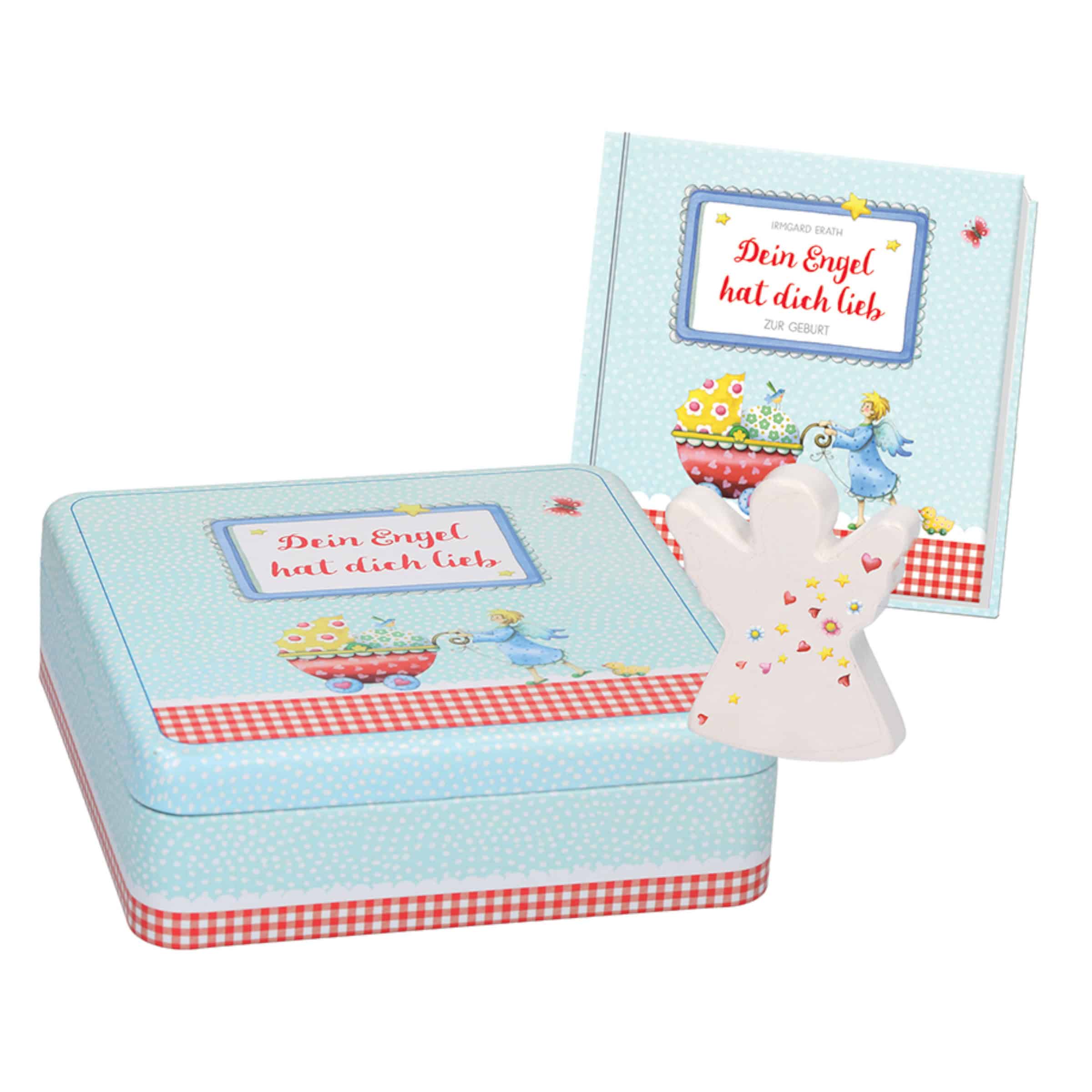 Geschenkset zur Geburt - Dein Engel hat dich lieb