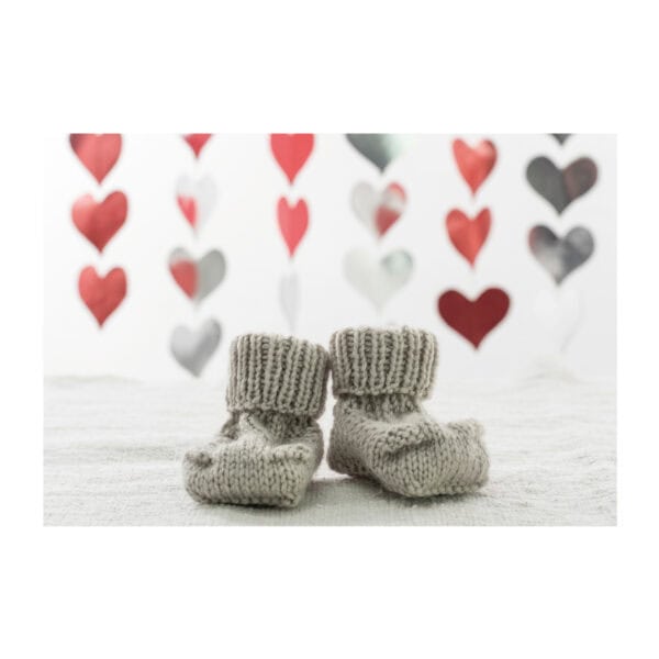 Glückwunschkarte zur Geburt - Da werden Hände sein...