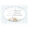 Glückwunschkarte zur Geburt - Ein bisschen Mama...