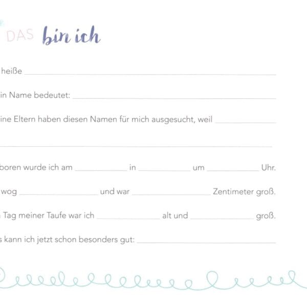 Gott segne dich zur Taufe Blick ins Buch 3