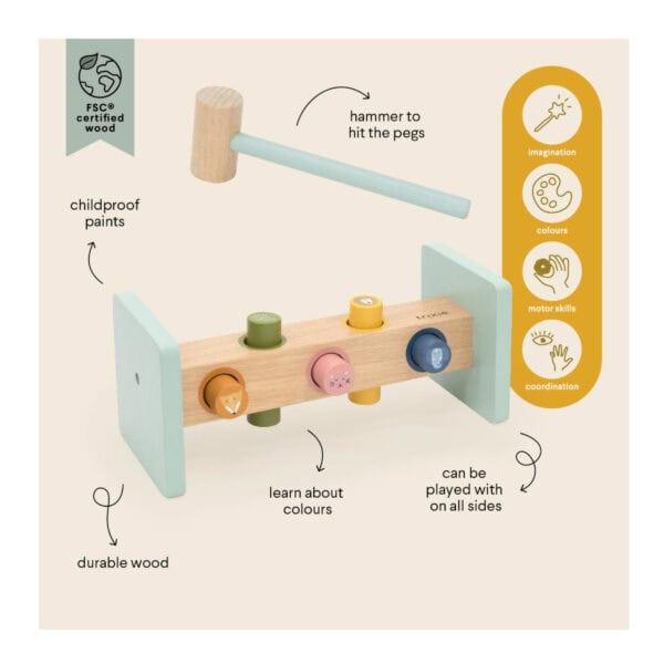Hammerbank aus Holz Eigenschaften