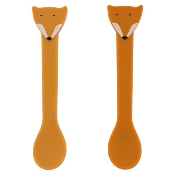 Silikon Löffel 2-pack - Mr. Fox