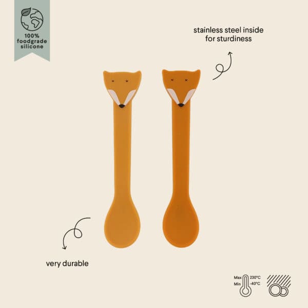 Silikon Löffel 2-pack - Mr. Fox Eigenschaften