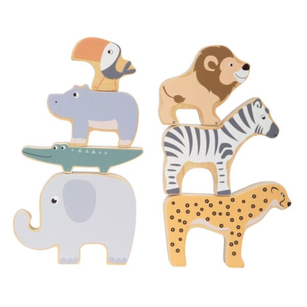 Small Foot Holz Stapeltiere Safari