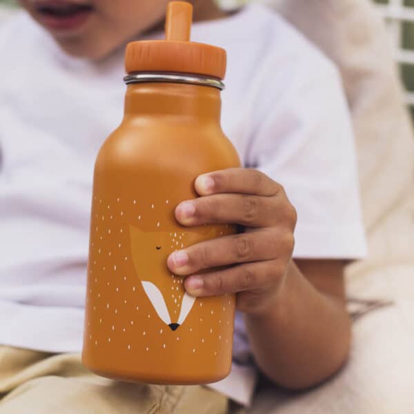 Trinkflasche Mr. Fox mit Baby
