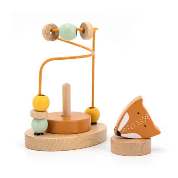 Trixie Baby Holz Motorikschlerife Mr. Fox zerlegt