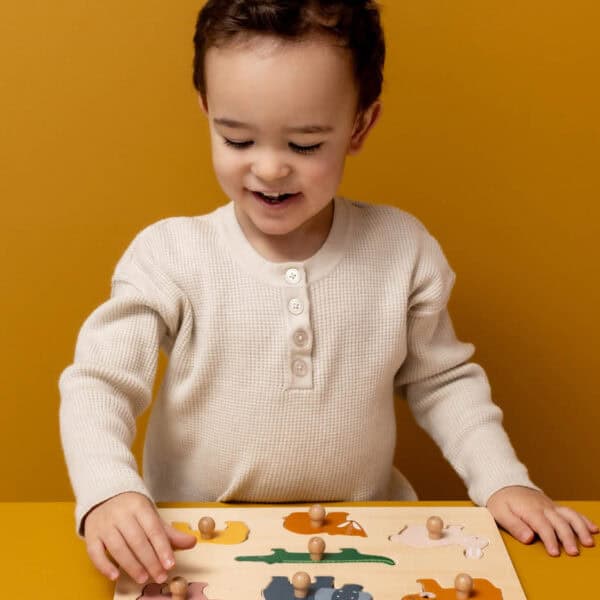 Trixie Baby Holz Puzzle Tiere Kind
