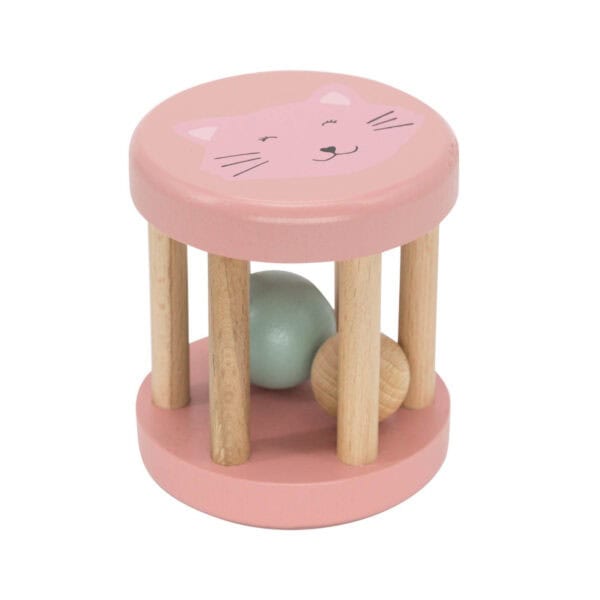 Trixie Baby Holz Rollrassel Mrs. Cat