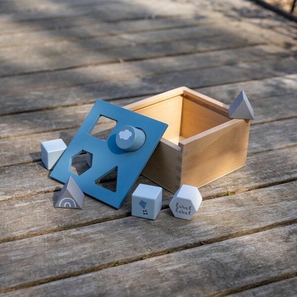 label-label-shape-sorting-box-blue garten
