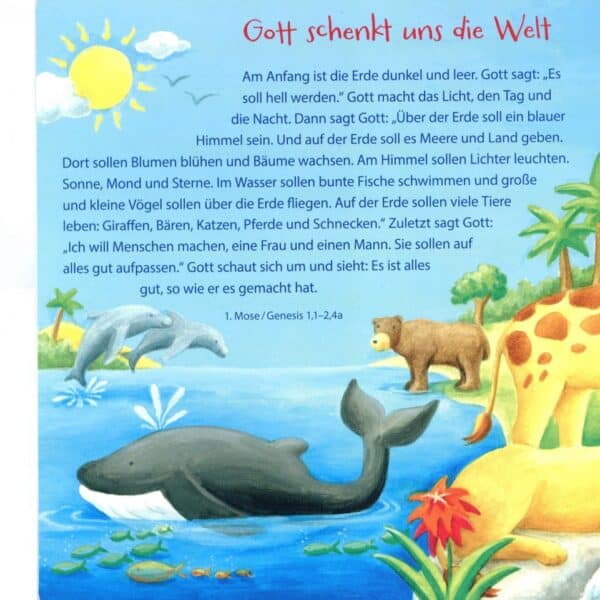 Mein erstes Bibel-Bilderbuch von Gott Inhalt 1