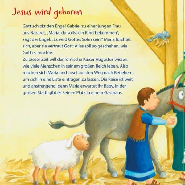 Mein erstes Bibel-Bilderbuch von Jesus Inhalt 1