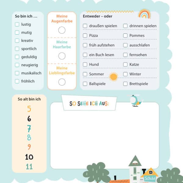 Meine Schulfreunde Türkis Inhalt 3