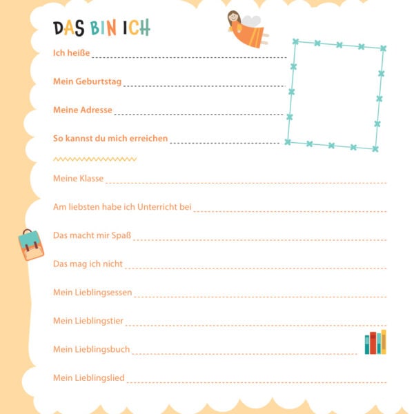 Meine Schulfreunde Türkis Inhalt 4