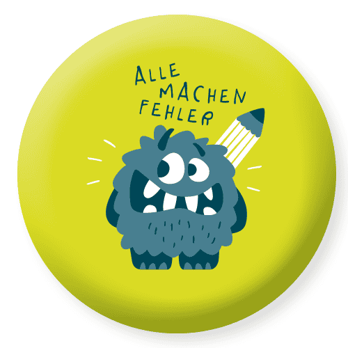 Radiergummi Alle machen Fehler