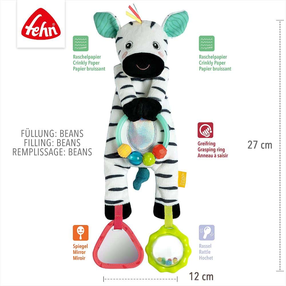 Bean Bag Zebra Detail