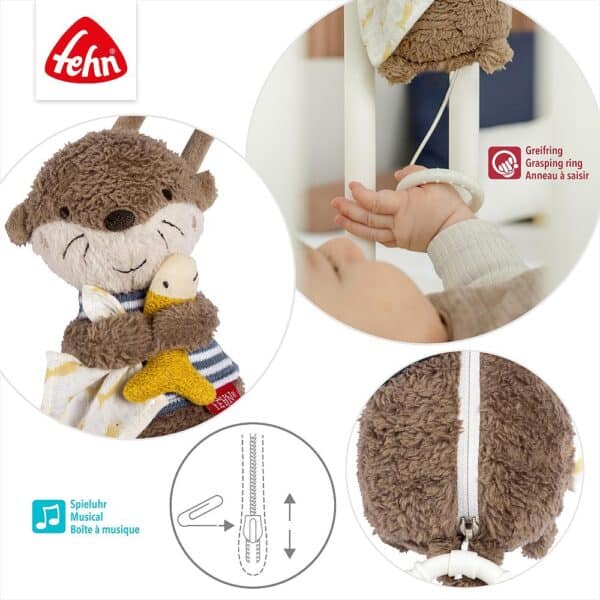 Mini-Spieluhr Otter Details 3