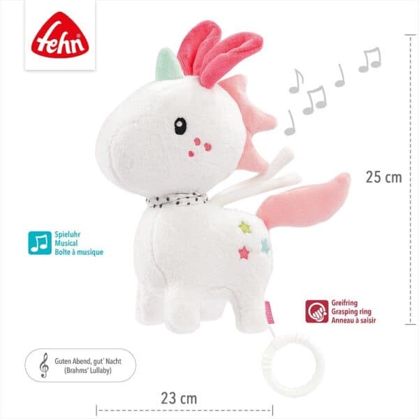 Spieluhr Einhorn Details