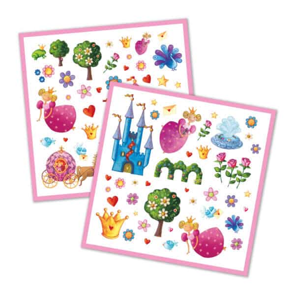 djeco-sticker-prinzessin-marguerite-inhalt