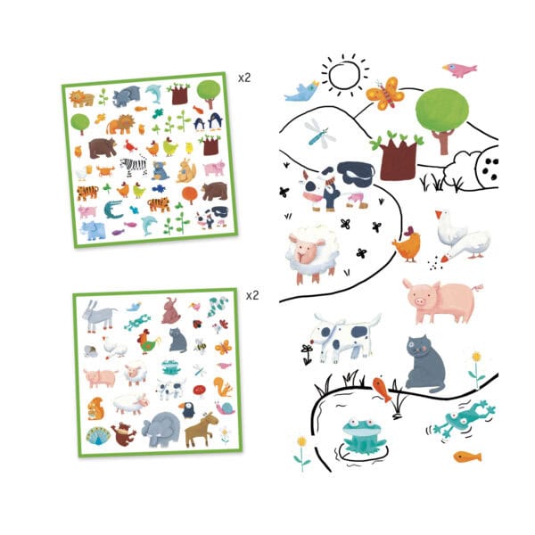 djeco-sticker-tiere-gestalten-anwendung