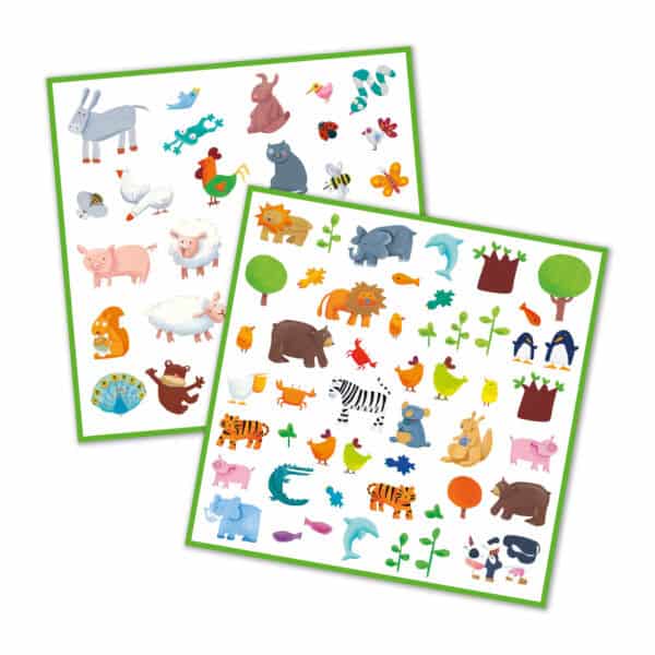 djeco-sticker-tiere-gestalten-inhalt