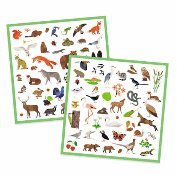 djeco-sticker-tierwelt-inhalt