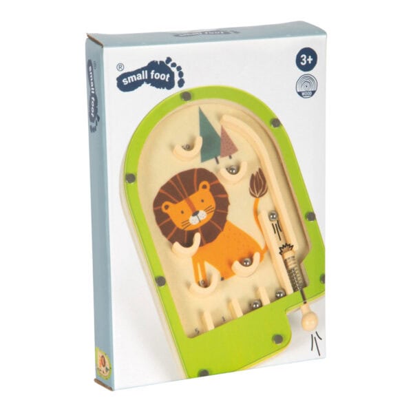 small-foot-mini-flipper-spiel-loewe-verpackung