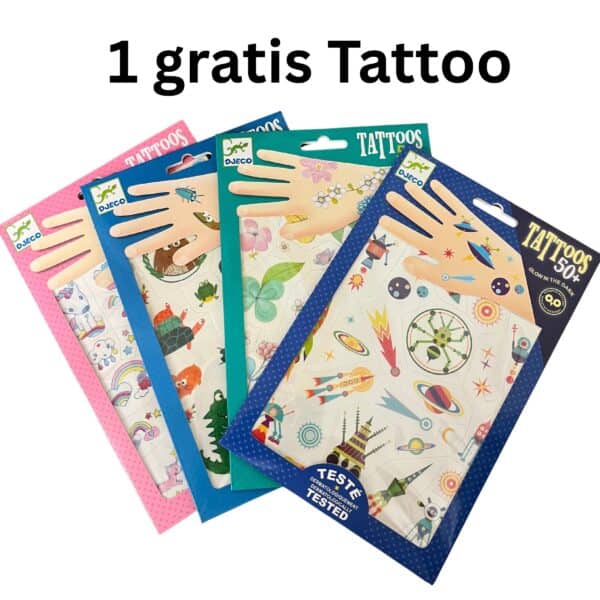 1 gratis Tattoo
