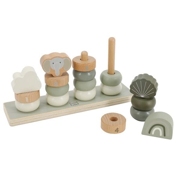 label-label-little-stacking-rings-olive-green