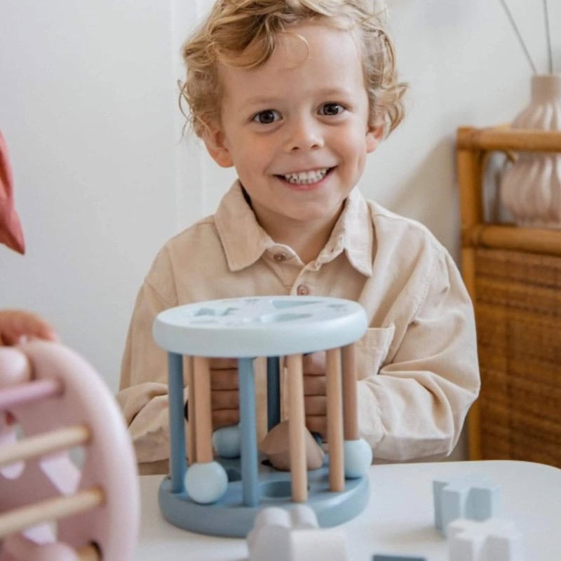 Nachhaltiges Holzspielzeug für Babys – personalisierbare Geschenkidee zur Taufe oder zum 1. Geburtstag