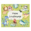 Papierdrachen Meine Schulfreunde Grün