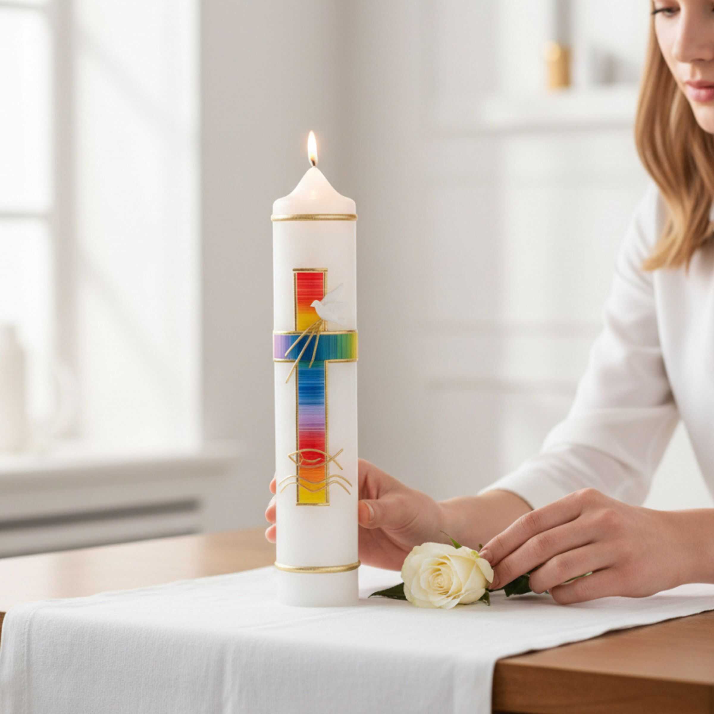 taufkerze-regenbogenkreuz-kurz