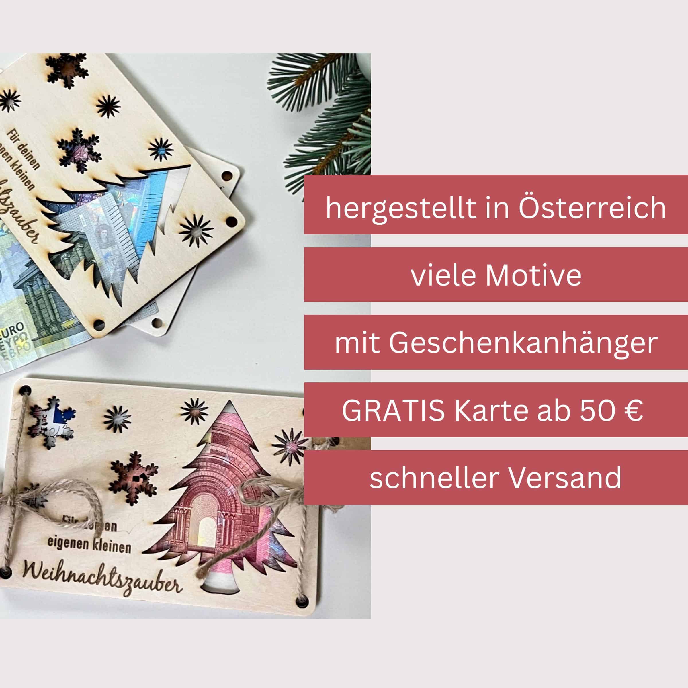 Geldgeschekkarte Vorteile