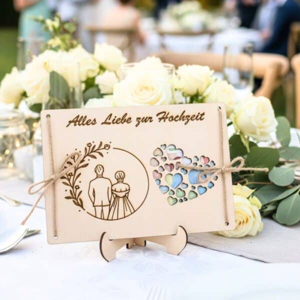 Geldgeschenk Hochzeit Brautpaar