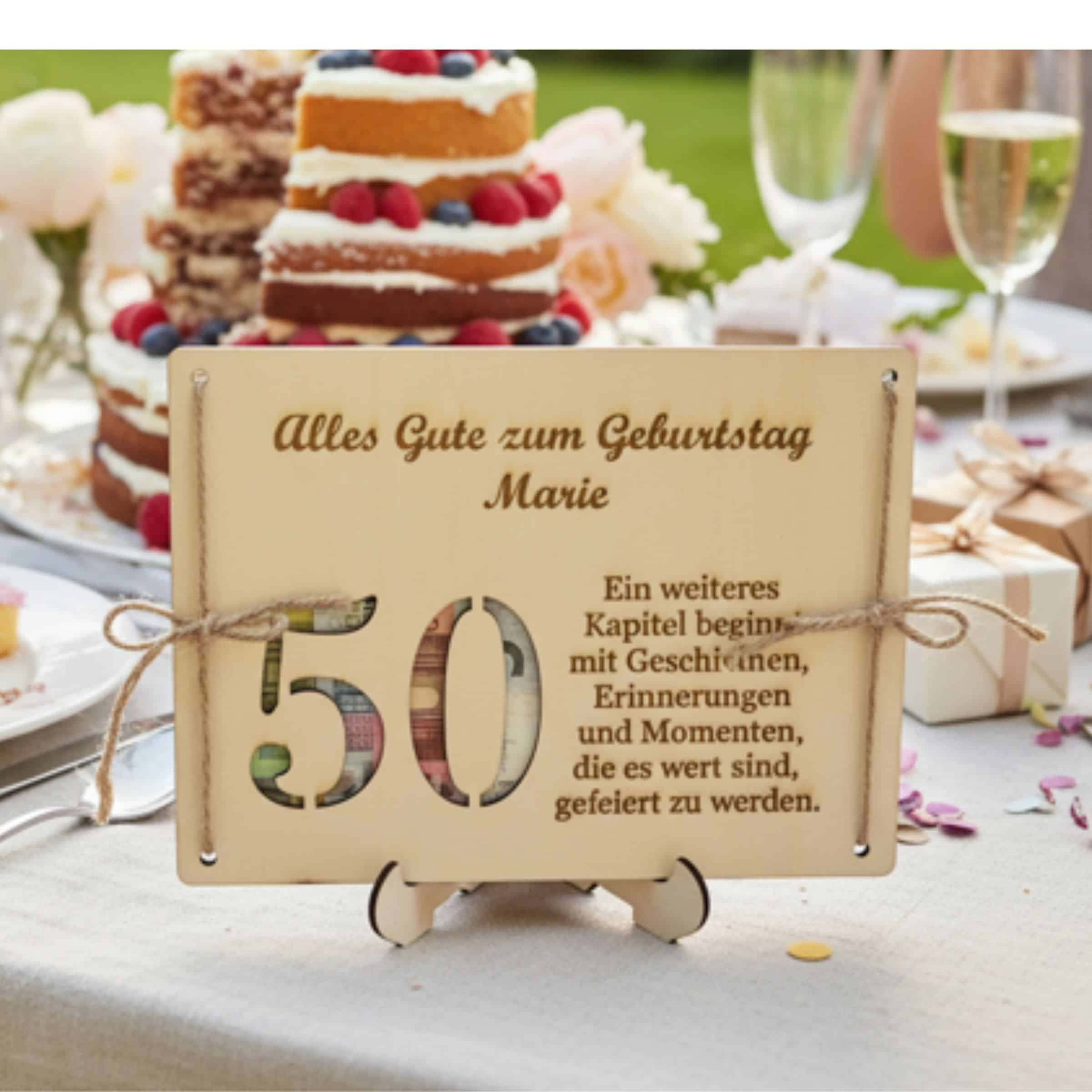 geldgeschenk geburtstag klassisch