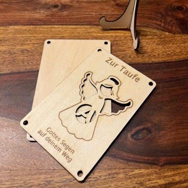 holz-geldgeschenkkarte-taufe engel-name-platten