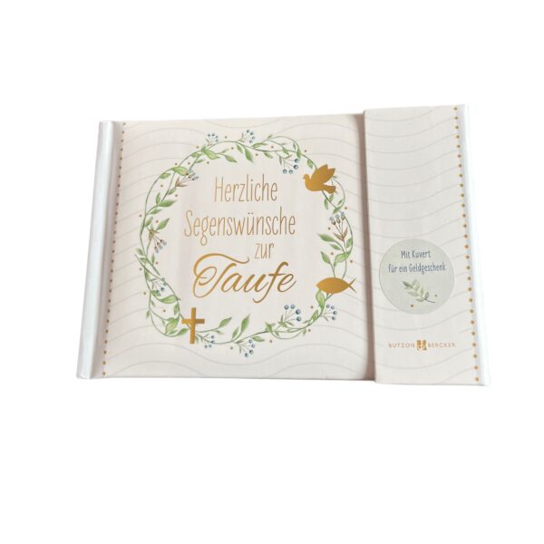 Geldgeschenk Herzliche Segenswünsche