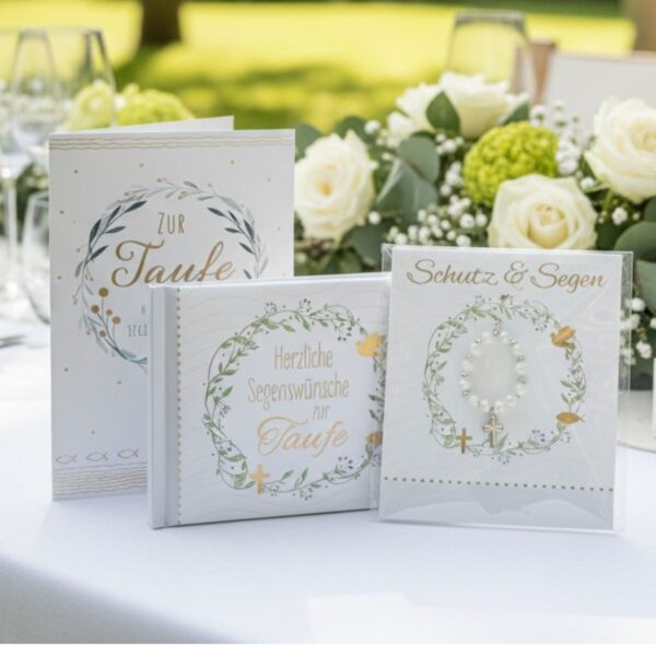 Geldgeschenk Herzliche Segenswünsche Taufe