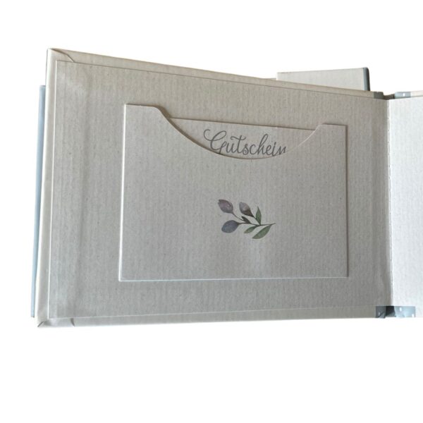 Geldgeschenk zum Fest meiner Taufe Blau Inhalt 1